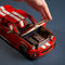 UNIDRAGON Houten 3D Puzzel Voor Volwassenen Woosaic - Stallion GT Rood - 248 stukjes - 25,5x11x7,5 cm