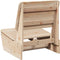 vidaXL - Tuinstoelen - 2 - st - 60x64x70,5 - cm - massief - grenenhout