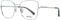 Max Mara MM5003 54016 bril zonder sterke - Dames - Zilverkleurig