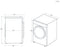 Haier HW110-BD14397U1 - Vrijstaande Wasmachine - 11 kg 1400 t/min UltraFresh® - Wit
