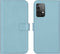 Selencia Galaxy A52(s) - Echt Lederen Bookcase - 3 Pashouders - Lichtblauw