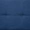 vidaXL - Slaapbank - met - twee - kussens - polyester - blauw