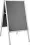 Europel Stoepbord - Kliklijst A1 formaat - 59,4 x 84 cm - 32 mm frame - Dubbelzijdige presentatie - Spatwater bestendig - Gemakkelijk op te bergen