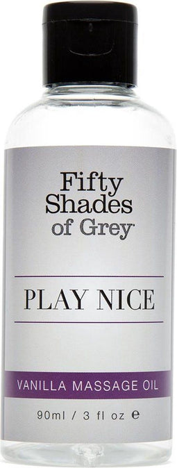 Fifty Shades of Grey - Play Nice Vanille Massage Olie 90 ml