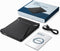 UPLY Externe DVD/CD Speler - USB-C/3.0 - Ingebouwde SD/TF-kaartlezer - Zwart-Blauw