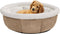 vidaXL - Hondenmand - 40x40x20 - cm - grijs