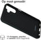 imoshion Hoesje Geschikt voor Samsung Galaxy A15 (5G) / A15 (4G) Hoesje Siliconen - imoshion Color Backcover - Zwart