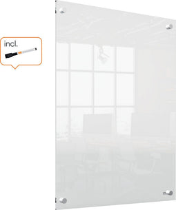 Nobo Mini Whiteboard - Draagbaar Droog Uitwisbaar 600 x 450 mm - Inclusief Marker