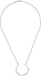 Tommy Hilfiger TJ2780277 - Dames Ketting - Staal 44 cm - Zilver