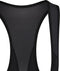 AGU Essential Fietsbroek Dames - Met Bretels - GREEN 95 zeem - Zwart - S