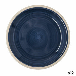 Quid Baltic - Eetbord - Keramisch Ø 27 cm - Beige (12 stuks)