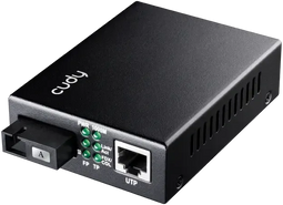 Cudy MC100GSB-40B - Gigabit Ethernet Media Converter - WDM BiDi 1,25 Gbps SC-glasvezelpoort tot 40 km