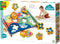 SES - Tiny Talents - Vormenstoof puzzel - spelenderwijs leren - Montessori - vormen combineren - met leuke illustraties - Speelgoed 1 jaar