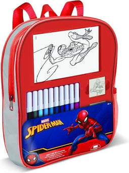 Gevulde rugzak - MULTIPRINT - 24817 - 4 Spiderman-stempels