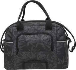 New Looxs Bari Bamboo Enkele Fietstas - Afneembaar Schoudertas - 13 liter - Zwart