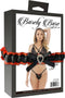 Kanten bh en slip set Barely Bare - - Zwart