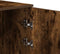 vidaXL - Opbergkast - 50x45x103,5 - cm - bewerkt - hout - gerookt - eikenkleur