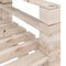 vidaXL - Tuinbank - pallet - geïmpregneerd - grenenhouten
