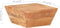 vidaXL - Salontafel - V-vormig - 66x66x30 - cm - massief - acaciahout