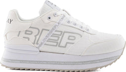 Replay Bishop - Dames Sneaker - Bewerkte EVA/rubber zool - Wit - Maat 41