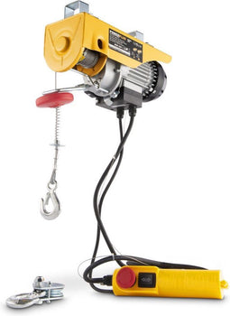 Powerplus POWX900 - Elektrische kabeltakel - 500W - Max. 200kg - 12m stalen kabel