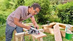 Bosch PKS 40 - Cirkelzaag - Lichtgewicht 2,6 kg - Zaaglijnvizier CutControl