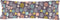Gewatteerd beddengoed met ritssluiting HappyFriday Moshi Moshi Woodland Multicolour 105 x 200 cm