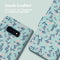 iMoshion Hoesje Geschikt voor Samsung Galaxy S10e Hoesje Met Pasjeshouder - iMoshion Design Bookcase smartphone - Blauw / Blue Flowers