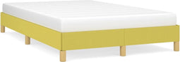 vidaXL - Bedframe - zonder - matras - 120x200 - cm - stof - groen