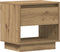 vidaXL - Nachtkastje - 2 - stuks - Artisan - Eiken - 45x34x47 - cm - Gelaagd - Hout