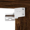 vidaXL - Hangkast - 20x29,5x60 - cm - bewerkt - hout - gerookt - eikenkleurig
