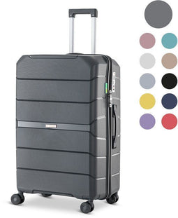 SC Urban Adventurer - 20-inch Handbagage Koffer - 44L - Cijferslot - Spinner Wielen - Antraciet