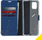 Accezz Samsung Galaxy A51 - Wallet Softcase Bookcase - 3 pashouders - Donkerblauw
