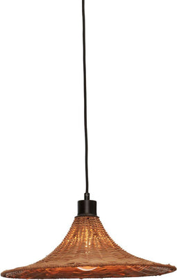 GOOD&MOJO Hanglamp Borabora - Rotan - Ø40cm - - Hanglampen Eetkamer, Slaapkamer, Woonkamer