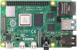 Raspberry Pi 4 Model B - 4GB - 64-bit quad-core processor - 4K ondersteuning via micro HDMI
