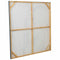 Schilderij Alexandra House Living Asia Canvas Sparrenhout 100 x 3 x 100 cm