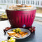LotusGrill Classic - Rookvrije Tafelbarbecue - 35 cm - Paars