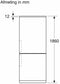 BOSCH KGN362LAF - Koel-vriescombinatie - No-Frost XXL VitaFresh - RVS look