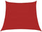 vidaXL - Zonnezeil - 160 - g/m² - 3/4x3 - m - HDPE - rood