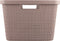 Curver Jute Wasmand 46L - Rose