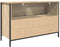 vidaXL - Badkamerkast - met - lades - 90x34,5x60 - cm - Sonoma - eikenkleurig