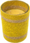 J-Line Geurkaars Mand Wax Geel Medium - 55 Uur