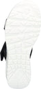 Skechers Uno - Summer Stand2 - Dames Sandalen - Zwart - Maat 37