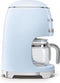 SMEG DCF02PBEU - Filterkoffiemachine - 10 koppen - Warmhoudfunctie - Pastelblauw
