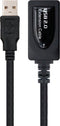 USB-kabel 2.0 VERLENGING + VERSTERKER M/H 5 M.