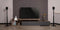 Sonos® Speakerstandaard - Hoogte verstelbaar 74-118 cm - Zwart