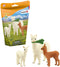 schleich WILD LIFE - Alpaca famillie - Speelfigurenset - Kinderspeelgoed voor Jongens en Meisjes - 3 tot 8 jaar - 42544