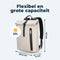 Pathsail Rolltop Rugzak - 13.5L - Waterafstotend - Laptopvak tot 15.6 inch - Beige