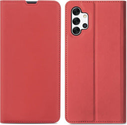 iMoshion Hoesje Geschikt voor Samsung Galaxy A32 (5G) Hoesje Met Pasjeshouder - iMoshion Slim Folio Bookcase - Rood