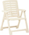 vidaXL - Tuinstoelen - 4 - st - kunststof - wit